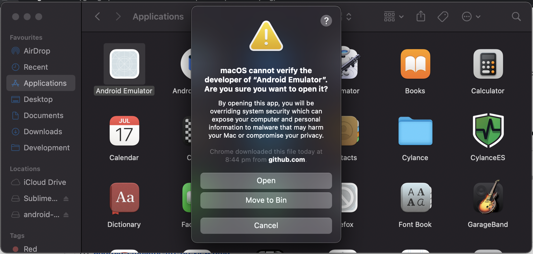 create emulator in android studio for mac